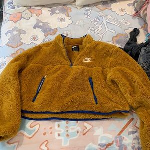 Nike crop fleece